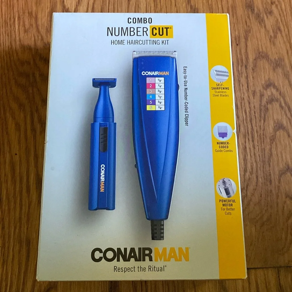 CONAIR MAN COMBO HOME HAIRCUTTING KIT